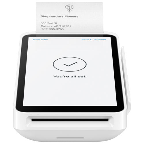 Square | Terminal Your All-In-One Credit Card And Debit Machine - White | A-SKU-0547