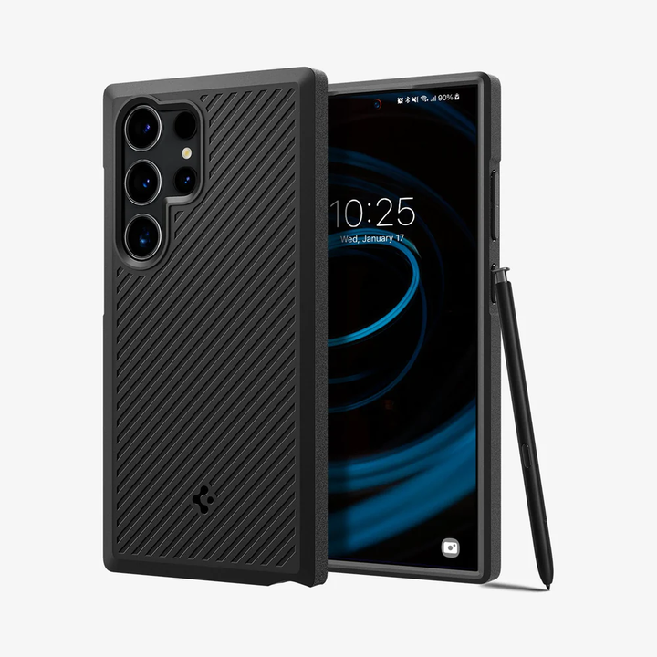 Spigen | Core Armor Case for Samsung Galaxy S24 FE - Matte Black | SGPACS08566