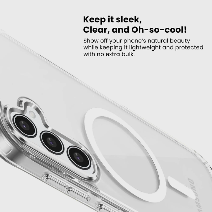 Caseco | Fremont Case with MagSafe for Samsung S26+ - Clear | C24F6-00