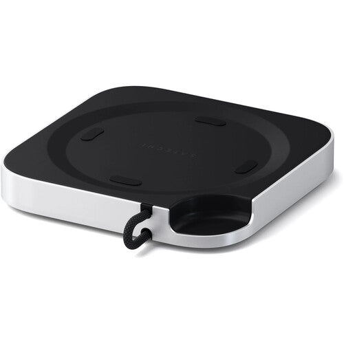 Satechi | Stand & Hub for Mac Mini M4 w/SSD Enclosure - Silver | ST-GNMMES