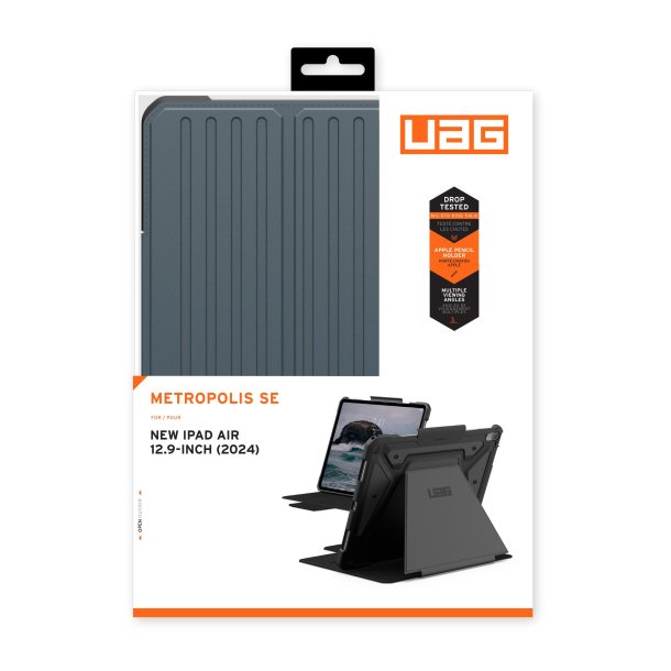 UAG | Metropolis SE Case for iPad Air 13" (M4-M3-M2) - Blue | 15-12674