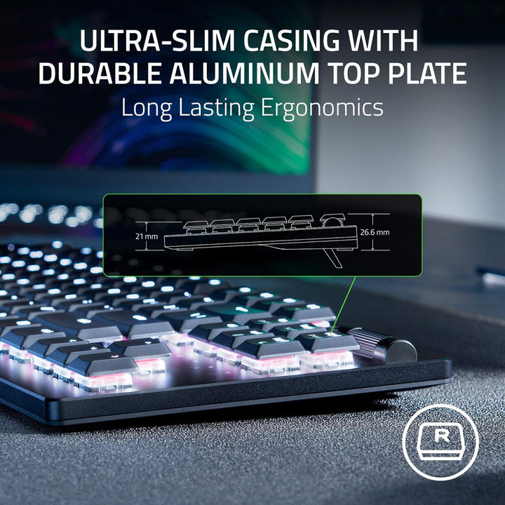 Razer Renewed | DeathStalker V2 Pro TKL (Linear Red)  | RZ03-04370200-R3U1 60 DAYS WARRANTY