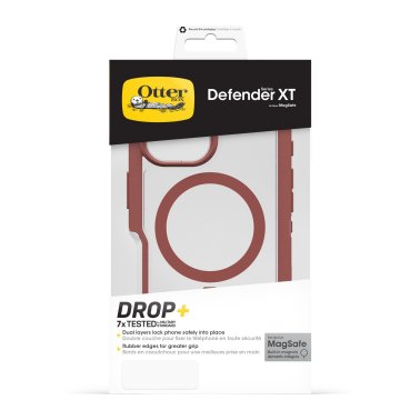 //// OtterBox | Defender XT Pro w/ MagSafe Series Case iPhone 16 Plus - Clear /Red Dust Bowl | 15-12963