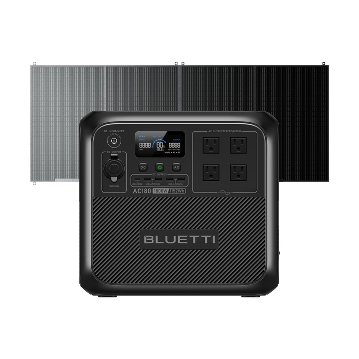 Bluetti | Solar Portable Power Station 1,800W 1,152Wh | AC180