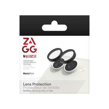 ZAGG | InvisibleShield Glass Elite AR Camera Lens Protector Samsung Galaxy Z Flip8 | 0200122571
