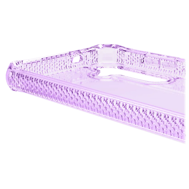ITSKINS | Spectrum_R Clear Case Light for Samsung Galaxy S25 - Purple | 120-9158