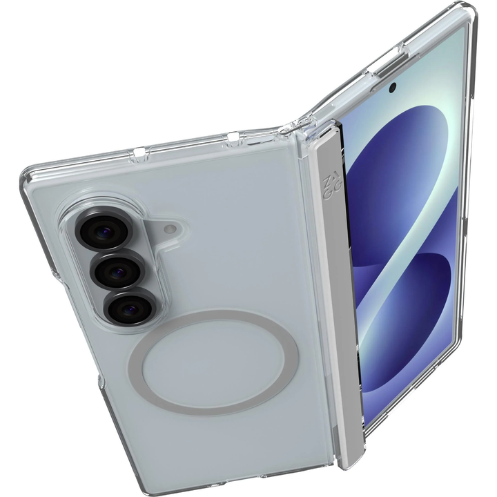 ZAGG | Graphene Crystal Palace Snap Case Samsung Galaxy Z Fold 8 Ultra - Clear | 702322531
