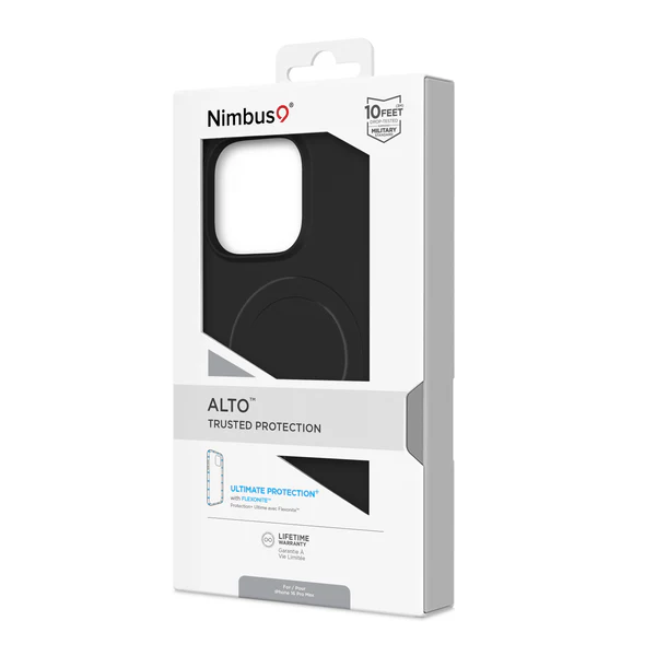 Nimbus9 | Alto 2 Magsafe Case iPhone 16 Pro Max - Black | 120-8321