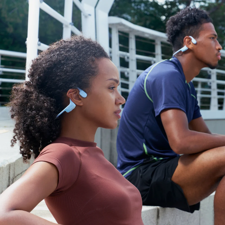 Shokz | OpenRun Air 2 Mini - Ice Blue | S611-MN-IB-CA-326