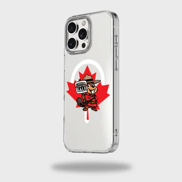 Caseco | Mountie Case Canada Is Not For Sale iPhone 15 Pro Max - Clear | Z24B4-BA