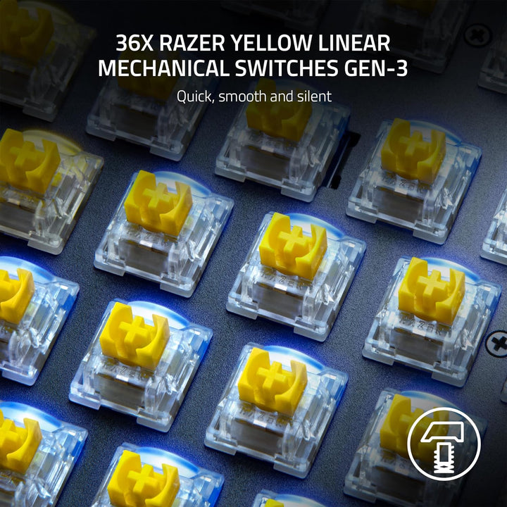 Razer Renewed | Mechanical Switches Pack - Yellow Linear | RC21-02040100-R3MR | 60 DAYS WARRANTY