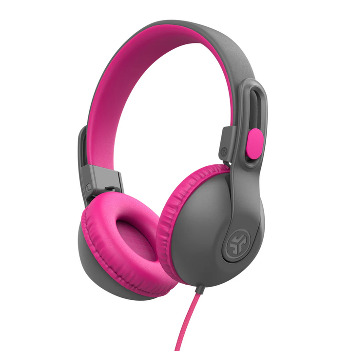 JBuddies | Studio 2 Wired Headphones - Gray/Pink | IFCHKSTU2RGRYPNK122