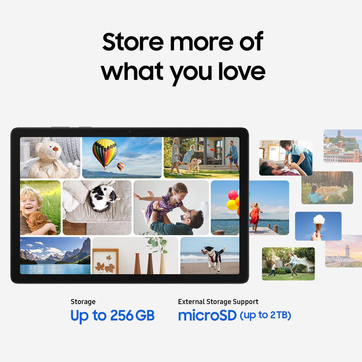 Samsung | Galaxy Tab A11+ (Plus) 11" 128GB Android Tablet with MediaTek MT8775 Processor - Grey | SM-X230NZAAXAC