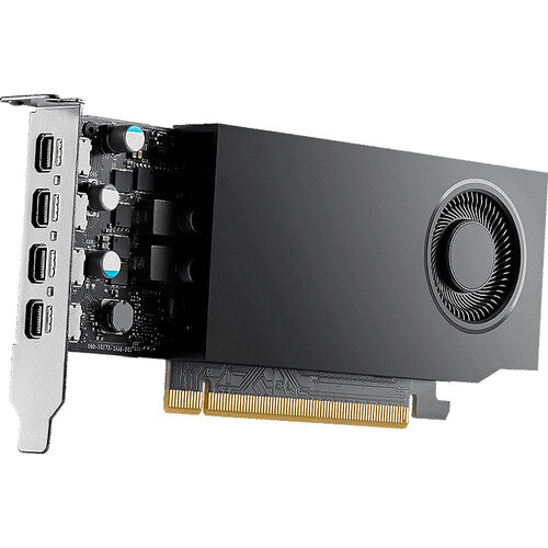 PNY | Graphics Card NVIDIA Quadro RTX A400 4GB GDDR6 64-bit MDP x 4 | VCNRTXA400ATX-PB