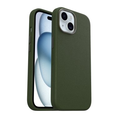 Otterbox | Symmetry Cactus Leather w/MagSafe case iPhone 15 / 14 / 13 - Green (Cactus Grove) | 15-12629