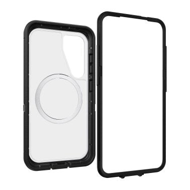 Otterbox | Defender XT Clear Pro Magnets Series Case Samsung Galaxy S25 -  Clear / Black Dark Side | 77-97637