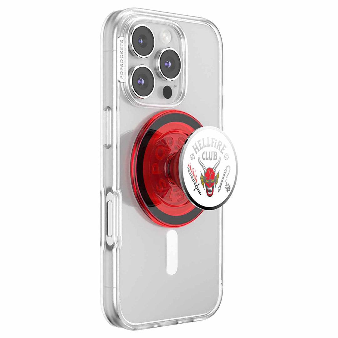 Popsockets | PopGrip for MagSafe Round with Adapter - Enamel Hellfire Club | 123-0587
