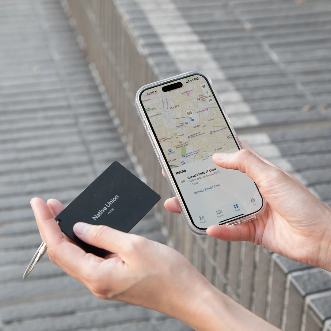 Native Union | FindIt Card Apple Find My - Black | FINDIT-CARD-BLK