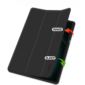 Caseco | Case With Stand Function Samsung Galaxy Tab S9 FE Folio - Black |  C3245-01