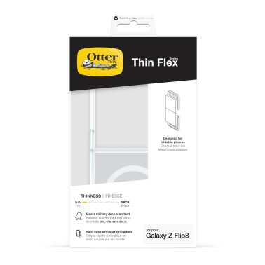 Otterbox | Thin Flex Series Case Samsung Galaxy Z Flip8 - Clear | 77-000592
