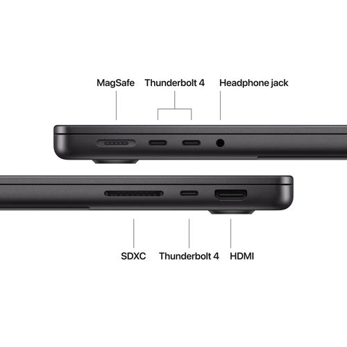 //// Apple | MacBook Pro 14" (Fall 2025) M5 / 16GB RAM / 512GB SSD English - Space Black | MDE04LL/A