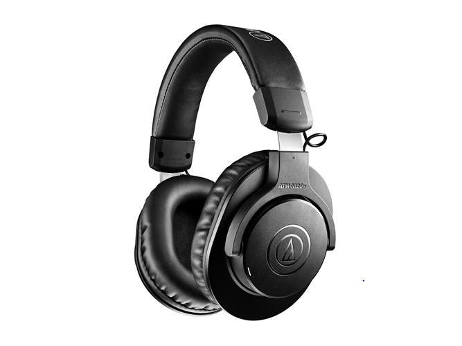 Audio-Technica | Over-Ear Sound Isolating Bluetooth Monitor Headphones - Black | ATH-M20xBT