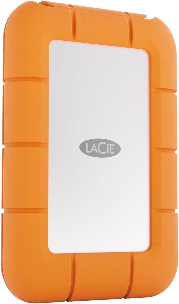 Seagate | LaCie Rugged Mini SSD 2TB Solid State Drive - USB 3.2 Gen 2x2 Compatible with PC, Mac, and iPad | STMF2000400