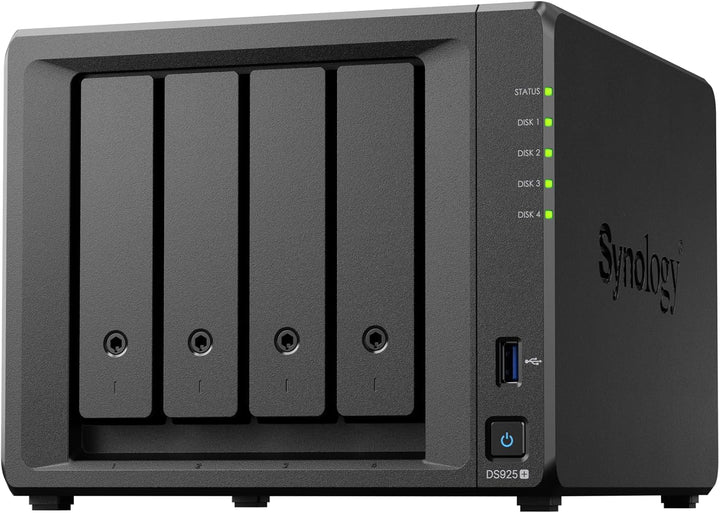 Synology | 4-Bay NAS with Extendable Capacity 4GB RAM | DS925+
