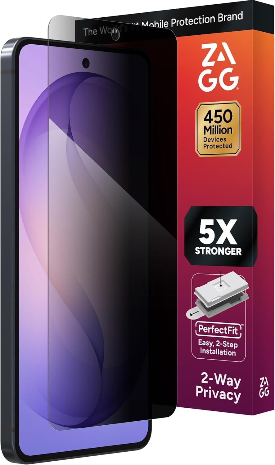 ZAGG | InvisibleShield Glass Elite Privacy Screen Protector Samsung Galaxy S26 | 200121423