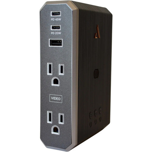Austere | VII Series Wall Charger 4-Outlet 45W / 20W USB-C PD | 7S-PS4-US1