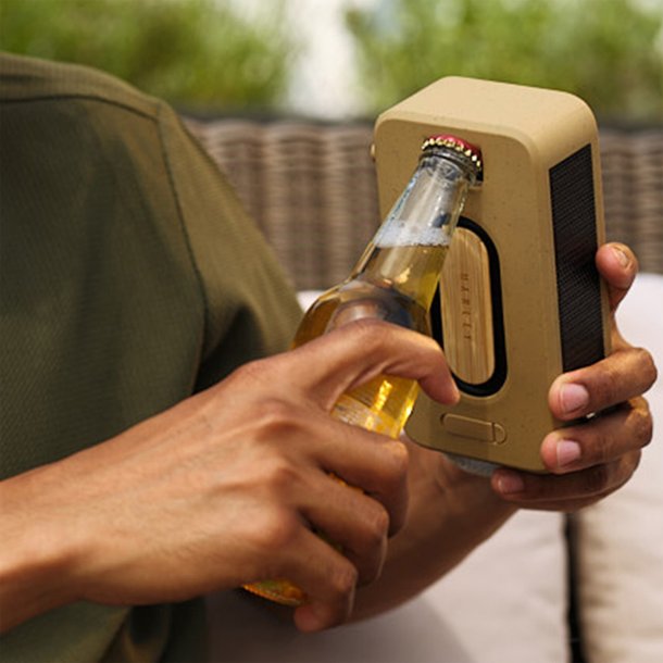 House of Marley | Rise Up Solar Bluetooth Speaker - Black | EM-JA035-SB