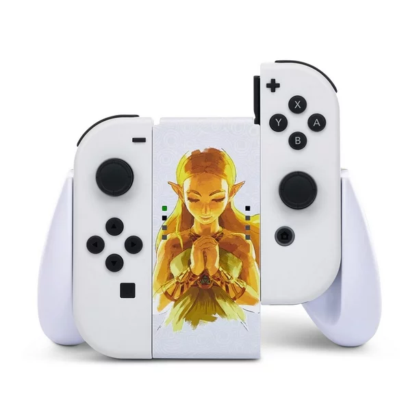 PowerA | Joy-Con Comfort Grip for Nintendo Switch - Princess Zelda (White)  | NSAC0059-01