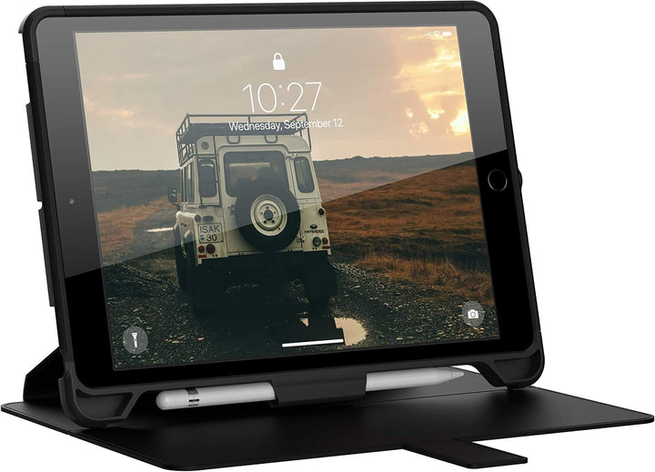 UAG | Scout Rugged Folio Case Black for iPad 10.2 2021 9th Gen/10.2 2020 8th Gen/iPad 10.2 2019 BULK | 12191IB14040
