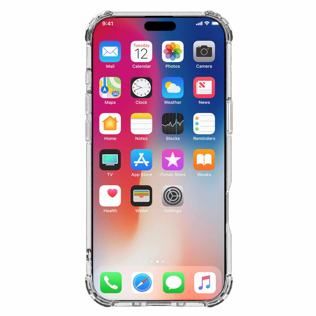 Blu Element | DropZone Rugged MagSafe Case w/Kickstand iPhone 17 Pro Max - Clear | BEDZMG17K4