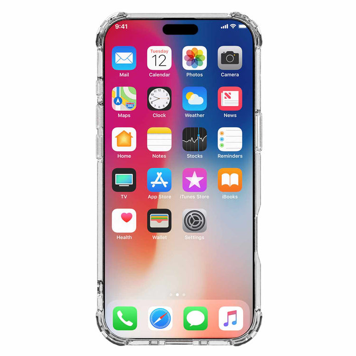 Blu Element | DropZone Rugged MagSafe Case w/Kickstand iPhone 17 Pro Max - Clear | BEDZMG17K4