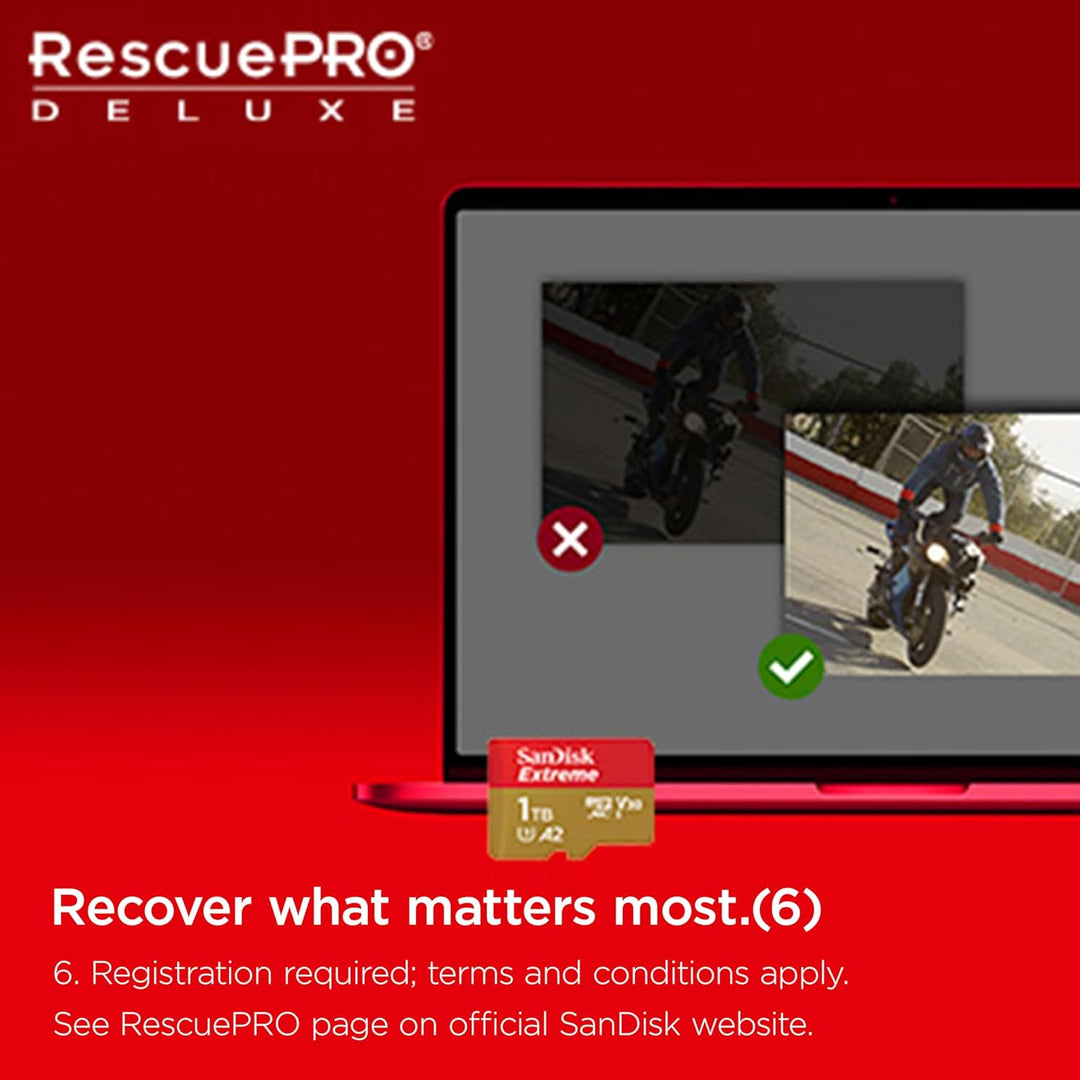 SanDisk | Extreme Plus 2TB 250MB/s microSDXC UHS-I Card Memory Card | SDSQXAV-2T00-GN6MA