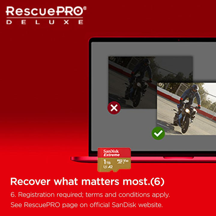 SanDisk | Extreme Plus 2TB 250MB/s microSDXC UHS-I Card Memory Card | SDSQXAV-2T00-GN6MA