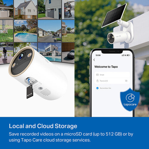 TP-Link | Tapo C460 UHD 4K Solar Powered Security Camera Kit - White | TAPO C460 KIT