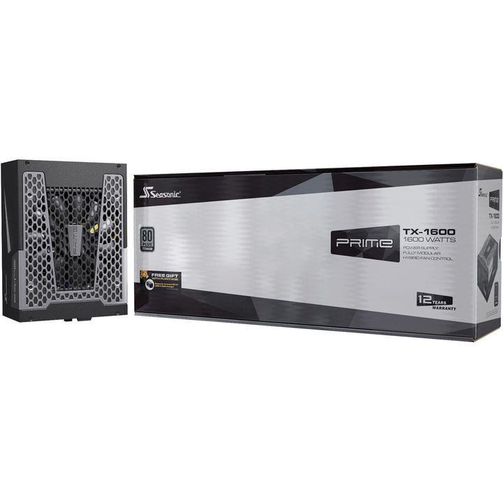 Seasonic | Prime Atx 3.0 Tx-1600 1600w 80+ Titanium Full Modular Psu Power Supply Unit | SSR-1600TR2