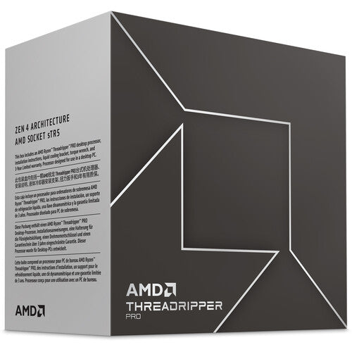 AMD | Ryzen Threadripper PRO 7975WX 4 GHz 32-Core sTR5 Processor | 100-100000453WOF