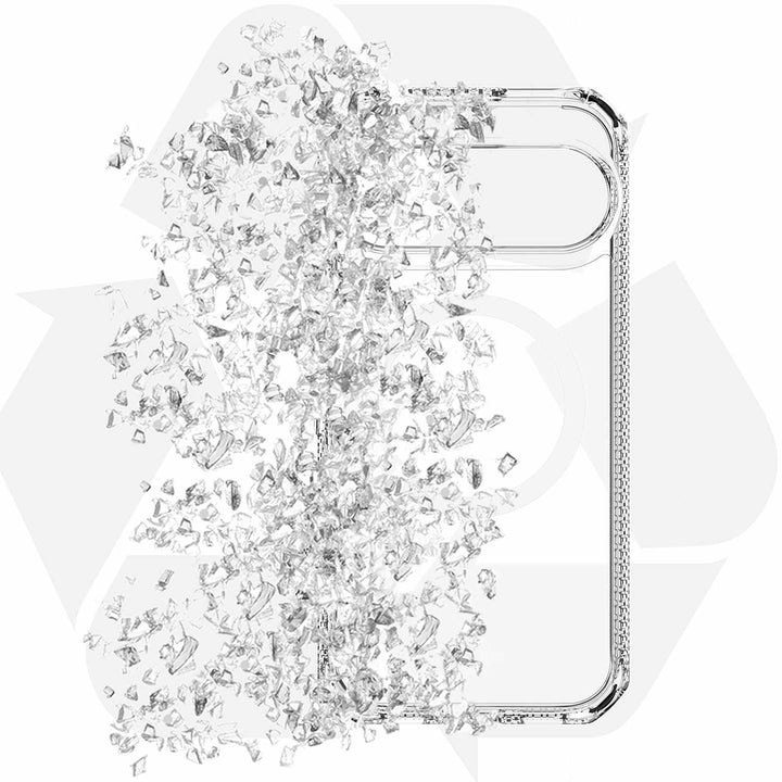 ITSKINS | Hybrid_R Case w/MagSafe for Google Pixel 10/10 Pro - Clear | GGXPHMACRTRSP