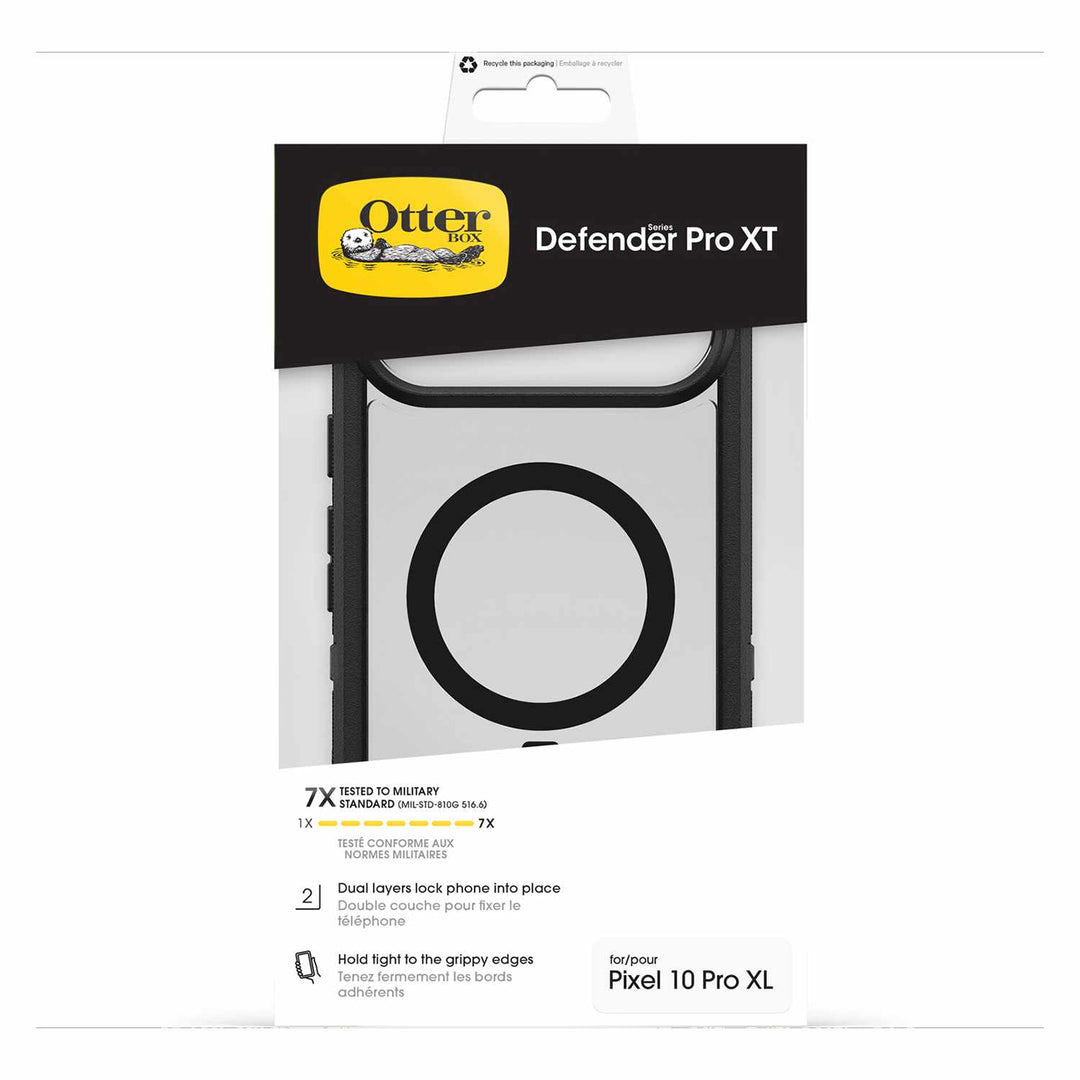 OtterBox | Defender Pro XT Case w/Magnets Dark Side for Google Pixel 10 Pro XL - Clear | 77-98266