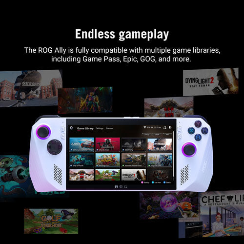 ASUS | ROG Ally 7" 1080p Touch Gaming Console AMD Z1 Extreme Radeon Navi3 16GB RAM 512GB SSD Windows 11 XBOX GamePass | RC71L-ALLY.Z1X_512 | PROMO ENDS OCT 16 | REG. PRICE $ 899.99