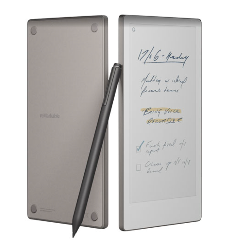 reMarkable | Paper Pro Move 7.3" 64GB Paper Tablet with Marker Plus Pen - Silver | RM89A-1000NW