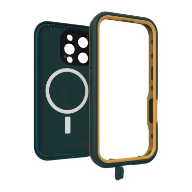 Otterbox | LifeProof Fre MagSafe Case iPhone 16 Pro - Green Submerge | 77-96154