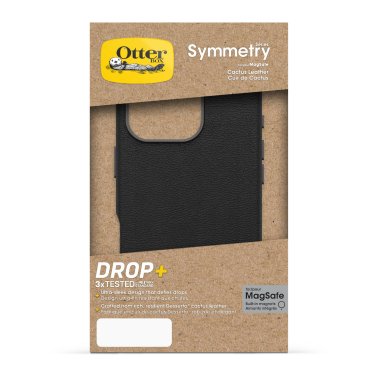 OtterBox | Symmetry Cactus Leather iPhone 16 Pro - Noir Ash | 77-96315