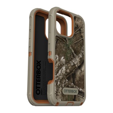 OtterBox | Defender Pro w/ MagSafe Series Case iPhone 16 Pro Max - Black Real Tree Apx | 15-12959