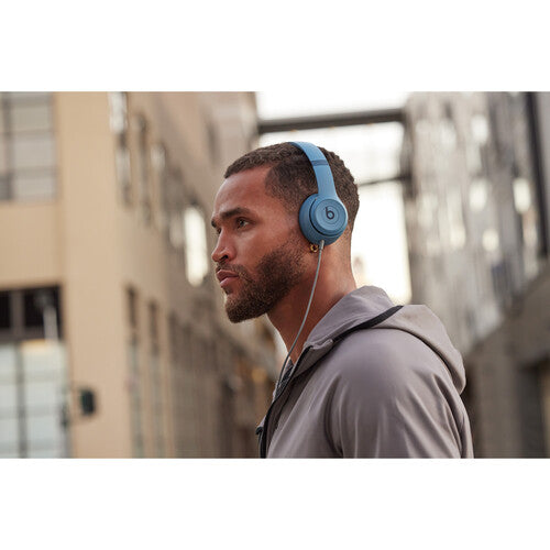 Beats By Dr. Dre | Solo 4 On-Ear Sound Isolating Bluetooth Headphones - Slate Blue | MUW43LL/A