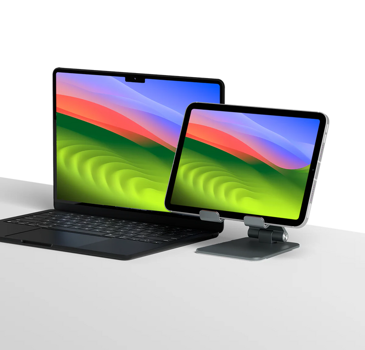 LOGiiX | Universal Folding Tablet Stand - Graphite Grey | LGX-14063