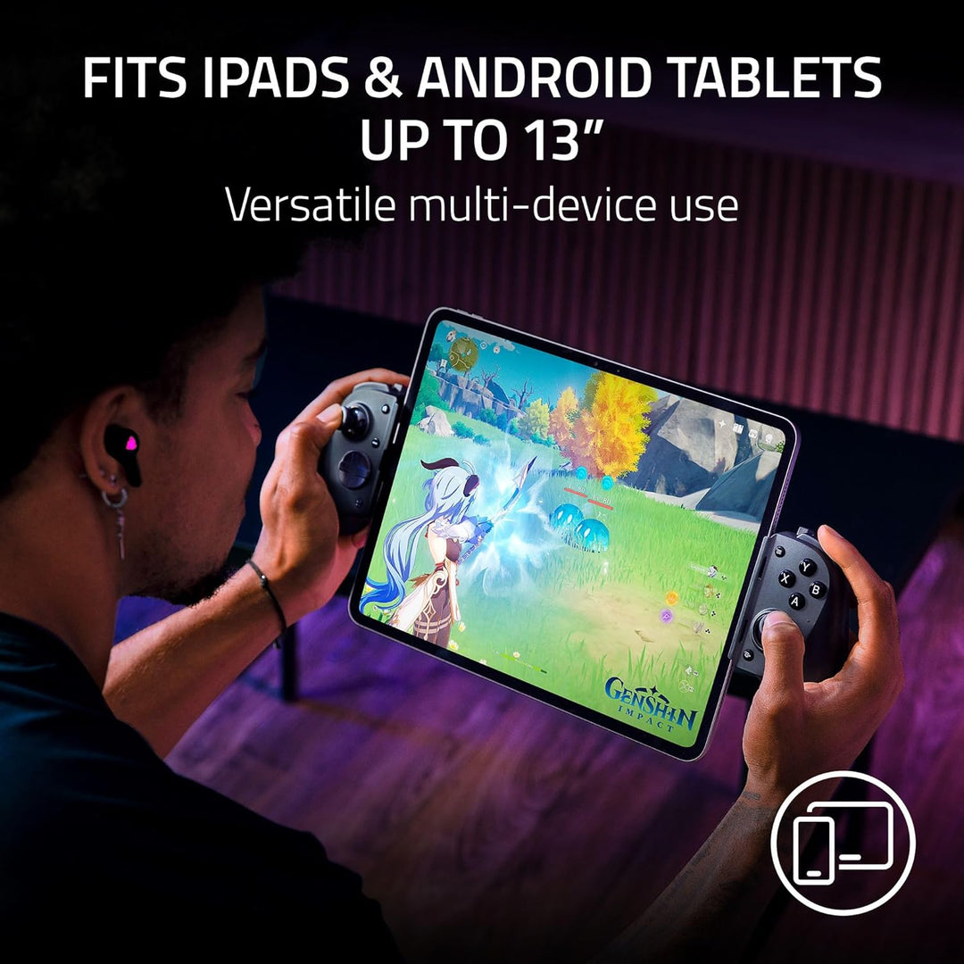 Kishi | V3 Pro XL Gaming Controller for iPad & Android Tablets up to 13 | RZ06-05470100-R3U1